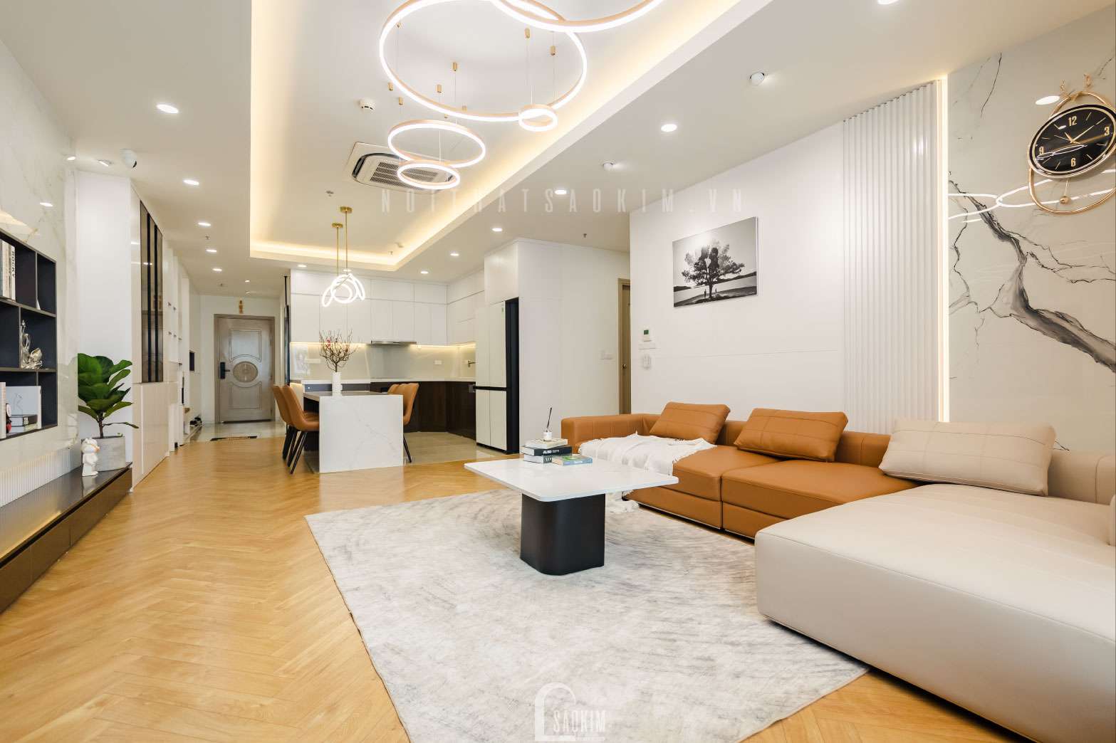 Thiết Kế Căn Hộ Royal City 148m2 Đơn Giản, Hiện Đại